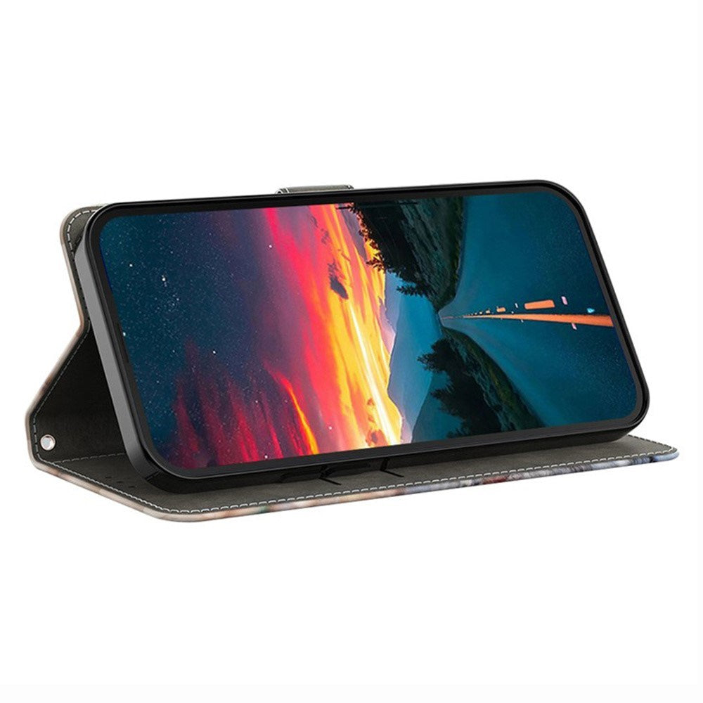 EIDERWOOD Samsung Galaxy S26 Kunstlæder Flip Cover m. Print - Løve