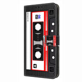 EIDERWOOD Samsung Galaxy S26 Ultra Kunstlæder Flip Cover m. Print - Kassettebånd