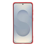 Samsung Galaxy S26 EIDERWOOD Fleksibelt Plast Mobil Cover - Mørkerød