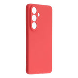 Samsung Galaxy S26 EIDERWOOD Fleksibelt Plast Mobil Cover - Mørkerød