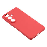 Samsung Galaxy S26 EIDERWOOD Fleksibelt Plast Mobil Cover - Mørkerød