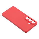 Samsung Galaxy S26 EIDERWOOD Fleksibelt Plast Mobil Cover - Mørkerød