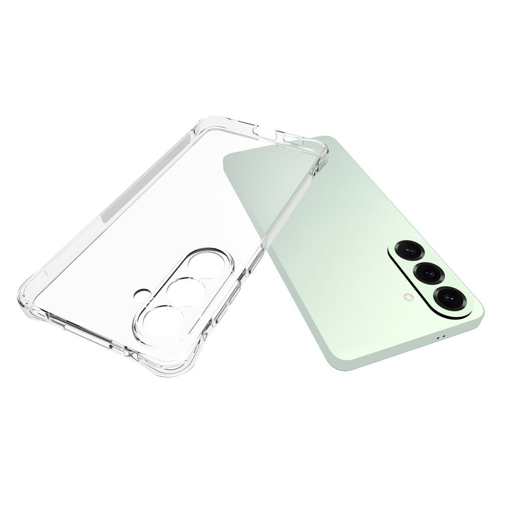 Samsung Galaxy S26+ (Plus) EIDERWOOD Fleksibelt Plast Bagside Cover m. Stødabsorberende Hjørner - Gennemsigtig