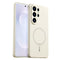 Samsung Galaxy S26 Ultra Silikone Mobil Cover - MagSafe Kompatibel - Beige