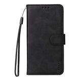 OnePlus 15R ENKAY - 2-i-1 Kunstlæder Cover inkl. Skærmbeskyttelsesglas - Sort