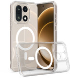 EIDERWOOD OnePlus 15 Hybrid Plastik Mobil Cover - MagSafe Kompatibel - Gennemsigtig