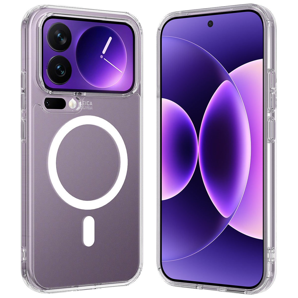 EIDERWOOD Xiaomi 17 Pro Hybrid Plastik Mobil Cover - MagSafe Kompatibel - Gennemsigtig