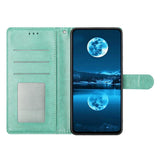 Samsung Galaxy A27 EIDERWOOD Kunstlæder Flip Cover - Strop - Grøn