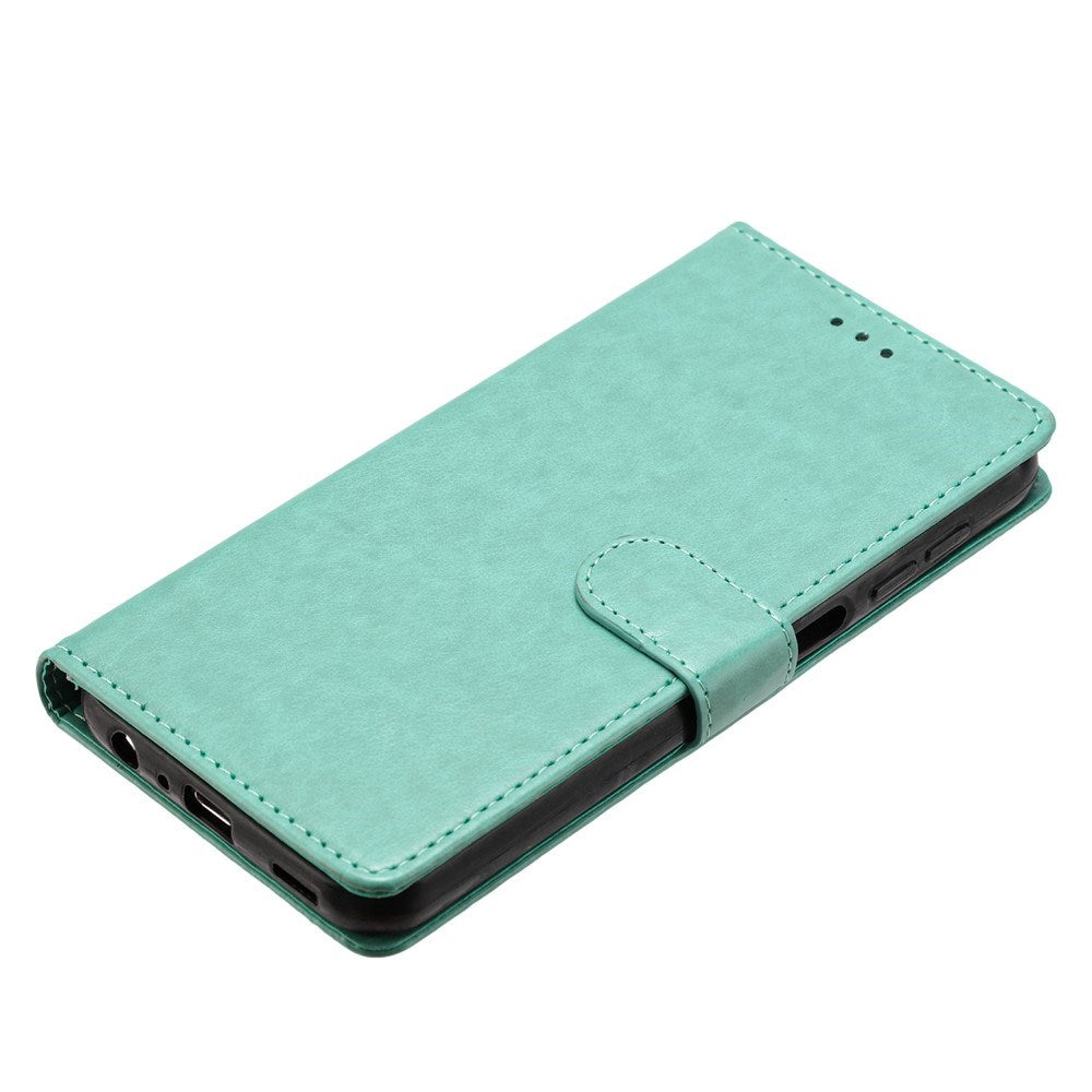Samsung Galaxy A27 EIDERWOOD Kunstlæder Flip Cover - Strop - Grøn