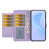 Google Pixel 10a EIDERWOOD Kunstlæder Flip Cover m. Strop - Lilla