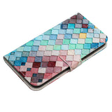 EIDERWOOD Samsung Galaxy A57 Kunstlæder Flip Cover - Mønster & Strop - Gitter