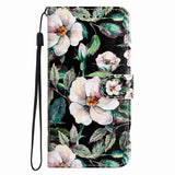 EIDERWOOD Samsung Galaxy A57 Kunstlæder Flip Cover - Mønster & Strop - Magnolia