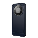 Honor Magic8 Lite MOFI Brushed Carbon Fiber Plast Mobilcover - Blå