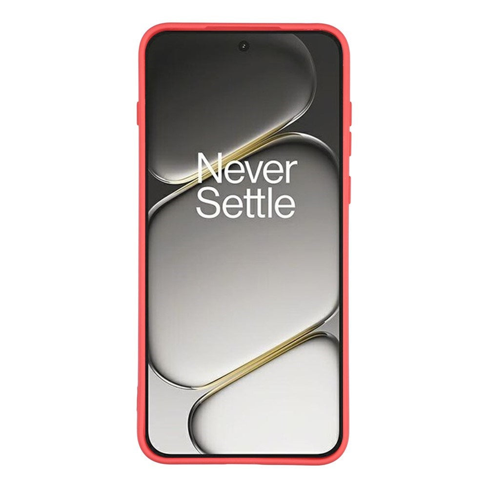 OnePlus 15R EIDERWOOD Fleksibelt Plast Mobil Cover - Rød