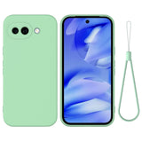 Google Pixel 10a EIDERWOOD Foret Silikone Bagside Cover m. Strop - Grøn