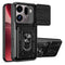 OPPO Find X9 Pro EIDERWOOD Håndværkercase - 360° Roterbar Camslider / Kickstand / Kortholder  - Sort
