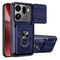 OPPO Find X9 Pro EIDERWOOD Håndværkercase - 360° Roterbar Camslider / Kickstand / Kortholder  - Blå