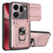OPPO Find X9 Pro EIDERWOOD Håndværkercase - 360° Roterbar Camslider / Kickstand / Kortholder  - Rose Gold