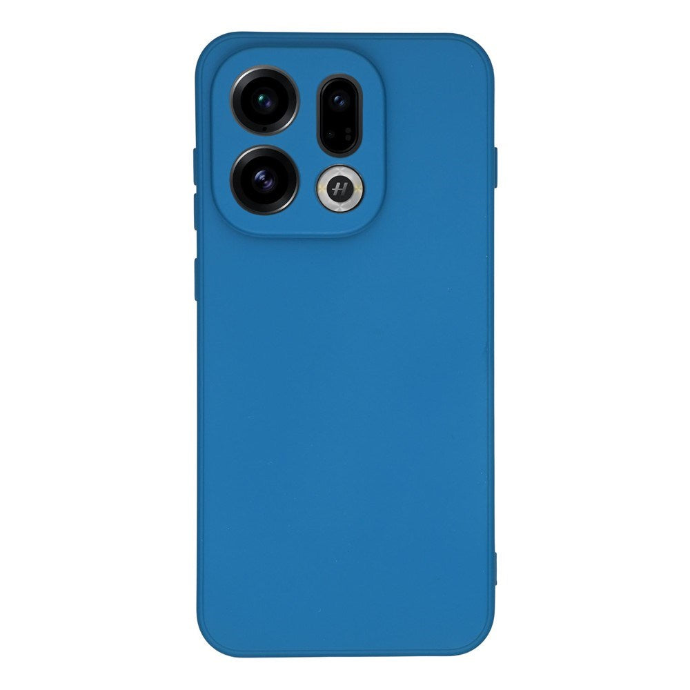 OPPO Find X9 - EIDERWOOD Foret Fleksibelt Plast Bagside Cover - Blå