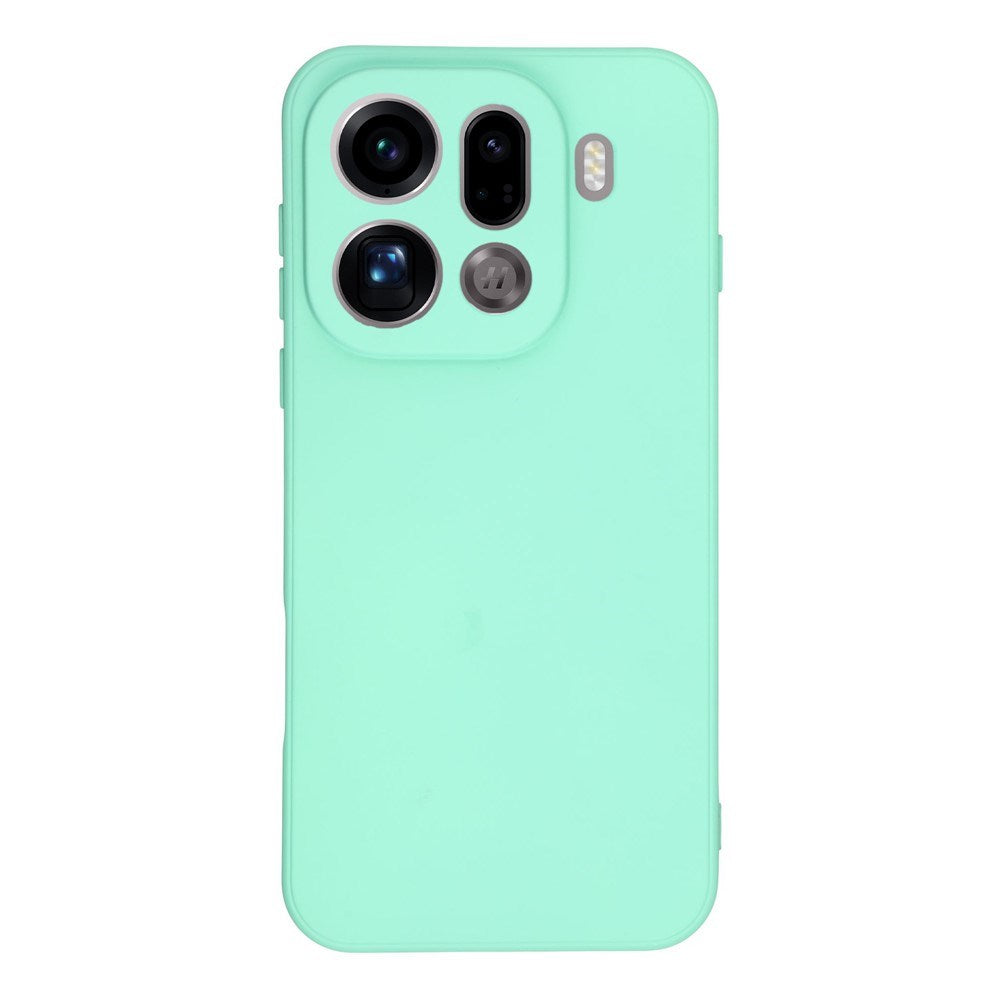 OPPO Find X9 Pro - EIDERWOOD Foret Fleksibelt Plast Bagside Cover - Turkis