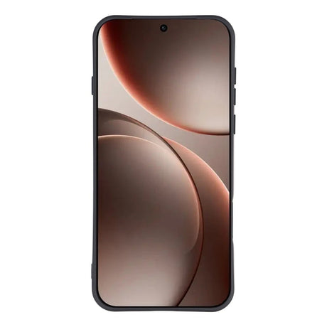 OPPO Find X9 Pro - EIDERWOOD Foret Fleksibelt Plast Bagside Cover - Sort