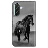 Samsung Galaxy A37 EIDERWOOD Flipcover m. Indbygget Kortholder & Ståfunktion - Hest