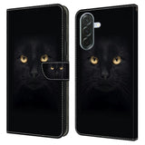 Samsung Galaxy A57 EIDERWOOD Flipcover m. Indbygget Kortholder & Ståfunktion - Sort Kat