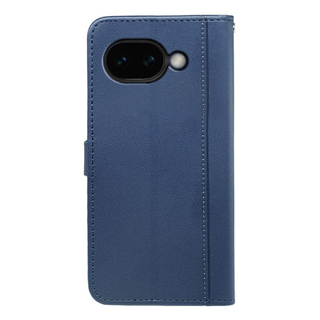 Google Pixel 10a EIDERWOOD Kunstlæder Flip Cover - Blå