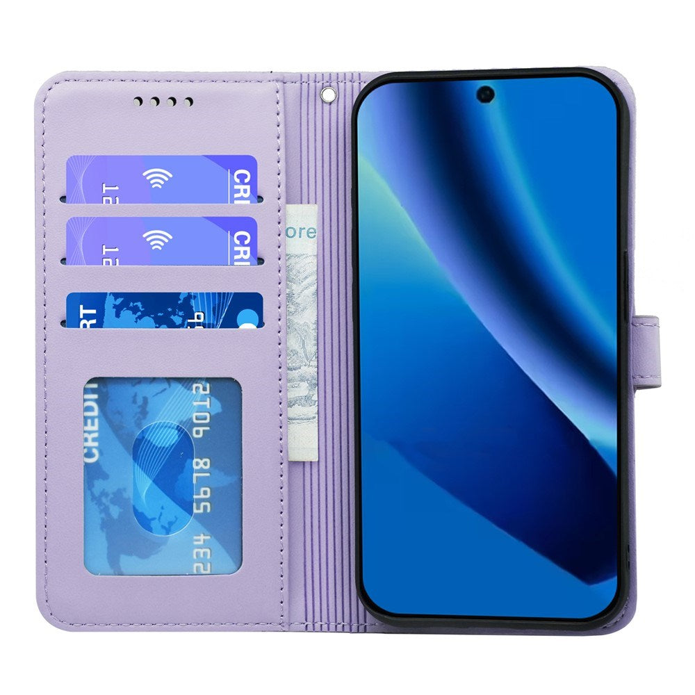 Google Pixel 10a EIDERWOOD Kunstlæder Flip Cover - Lilla