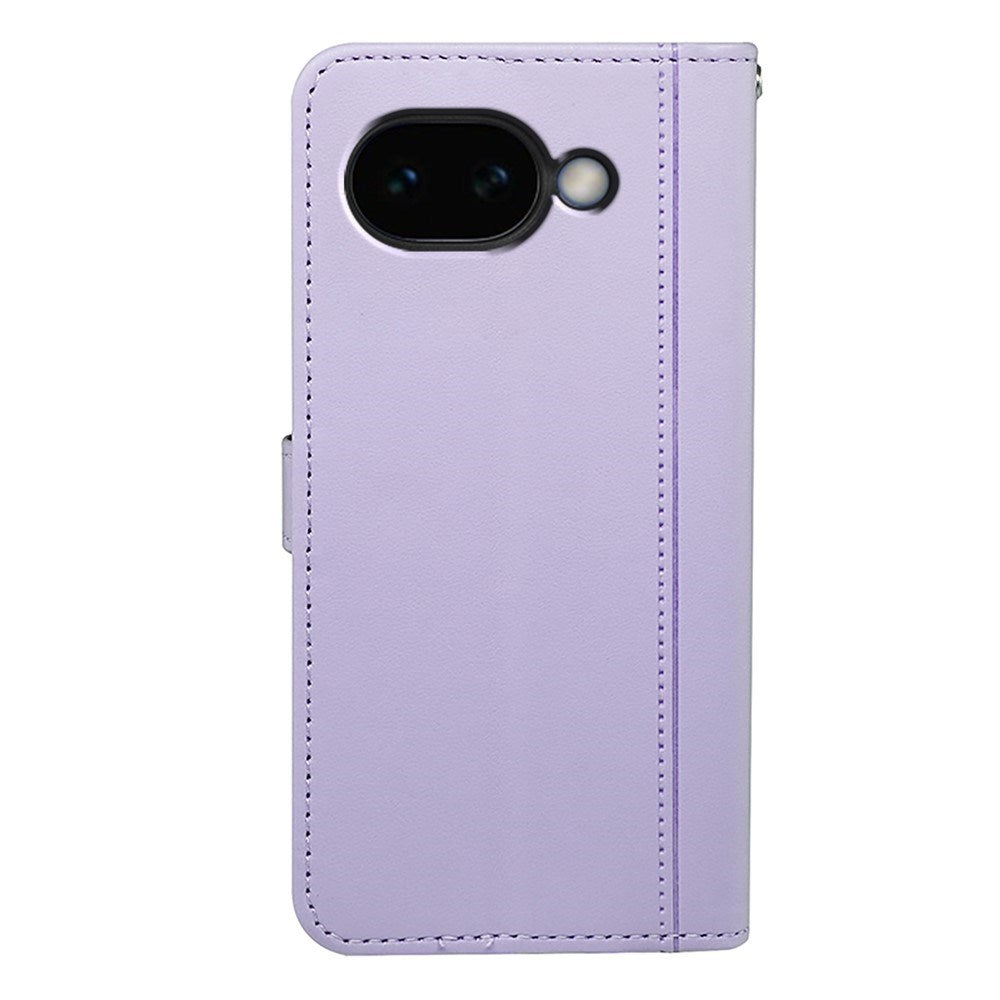 Google Pixel 10a EIDERWOOD Kunstlæder Flip Cover - Lilla