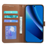 Google Pixel 10a EIDERWOOD Kunstlæder Flip Cover - Brun
