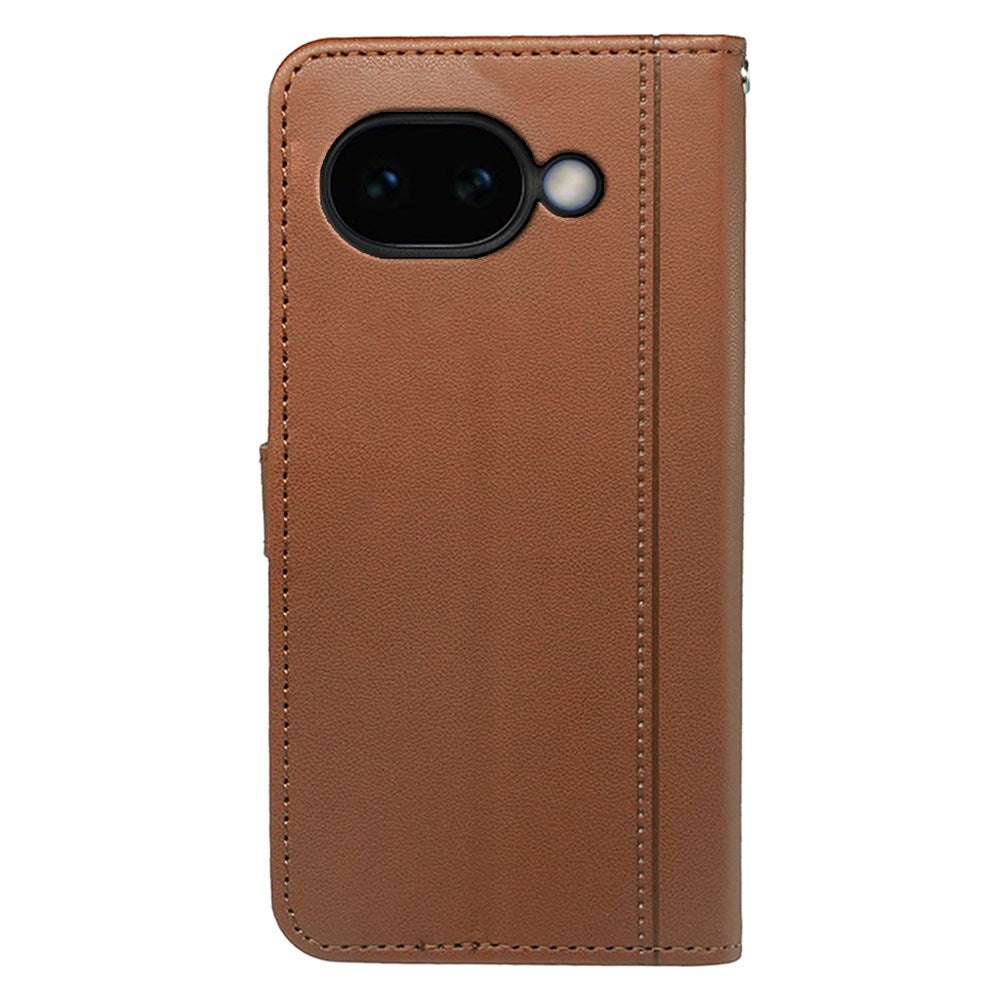 Google Pixel 10a EIDERWOOD Kunstlæder Flip Cover - Brun