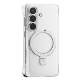 TORRAS Samsung Galaxy S26 Ostand Q1 Slim Cover m. Kickstand - MagSafe Kompatibel - Gennemsigtig