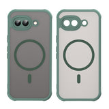 Google Pixel 10a EIDERWOOD Mat Hybrid Plast Bagside Cover - MagSafe Kompatibel - Grøn