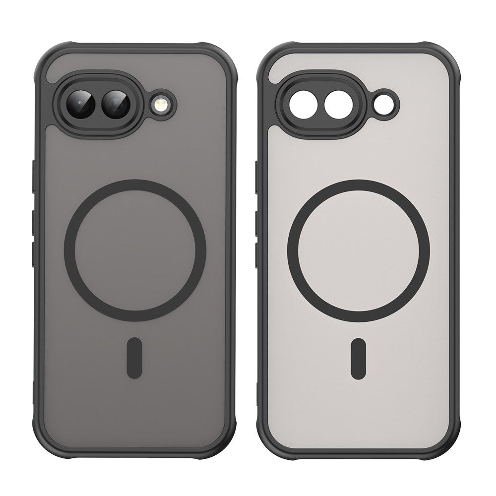 Google Pixel 10a EIDERWOOD Mat Hybrid Plast Bagside Cover - MagSafe Kompatibel - Sort