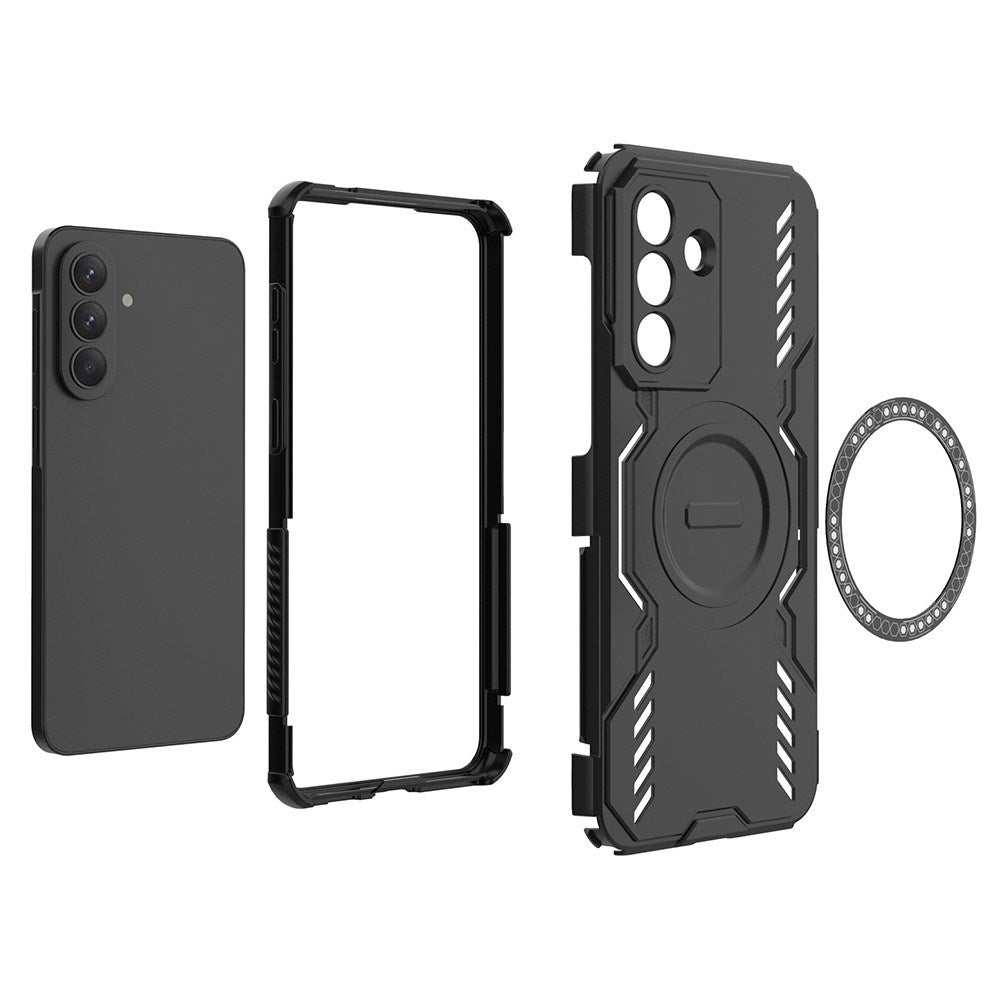 Samsung Galaxy A57 EIDERWOOD Håndværker Cover - Varmeafledning - MagSafe Kompatibel - Lilla
