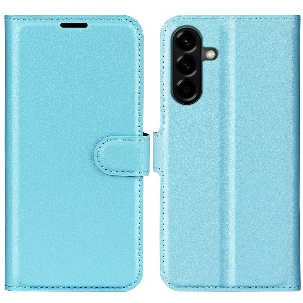 Samsung Galaxy A57 - EIDERWOOD Kunstlæder Flip Cover - Blå
