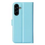 Samsung Galaxy A57 - EIDERWOOD Kunstlæder Flip Cover - Blå