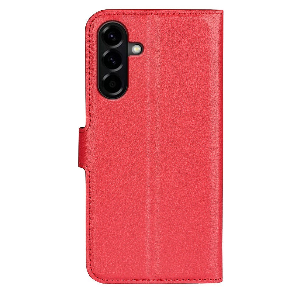 Samsung Galaxy A57 - EIDERWOOD Kunstlæder Flip Cover - Rød
