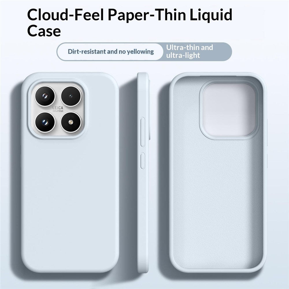 Xiaomi 17 EIDERWOOD 2-i-1 Silikone & Hård Plast Bagside Cover - Blå