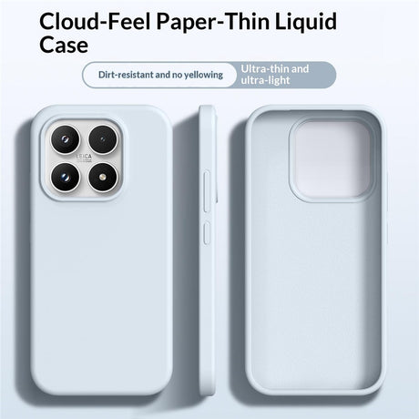 Xiaomi 17 EIDERWOOD 2-i-1 Silikone & Hård Plast Bagside Cover - Blå