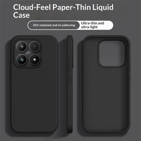 Xiaomi 17 EIDERWOOD 2-i-1 Silikone & Hård Plast Bagside Cover - Sort