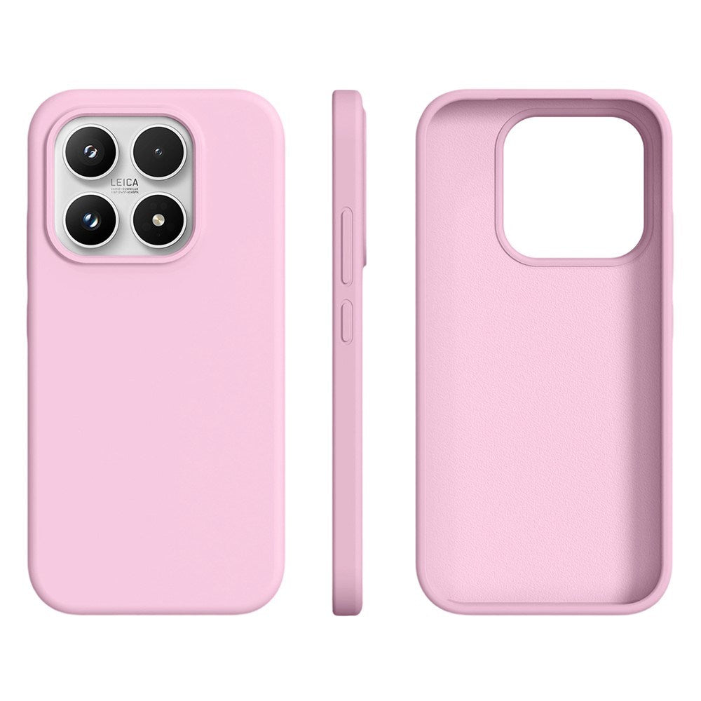 Xiaomi 17 EIDERWOOD 2-i-1 Silikone & Hård Plast Bagside Cover - Lyserød