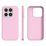 Xiaomi 17 EIDERWOOD 2-i-1 Silikone & Hård Plast Bagside Cover - Lyserød