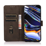 Samsung Galaxy A37 Kunstlæder Mobilcover m. Kortholder - Brun