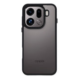 OPPO Find X9 Pro EIDERWOOD Hybrid Mobilcover - Gennemsigtig / Sort