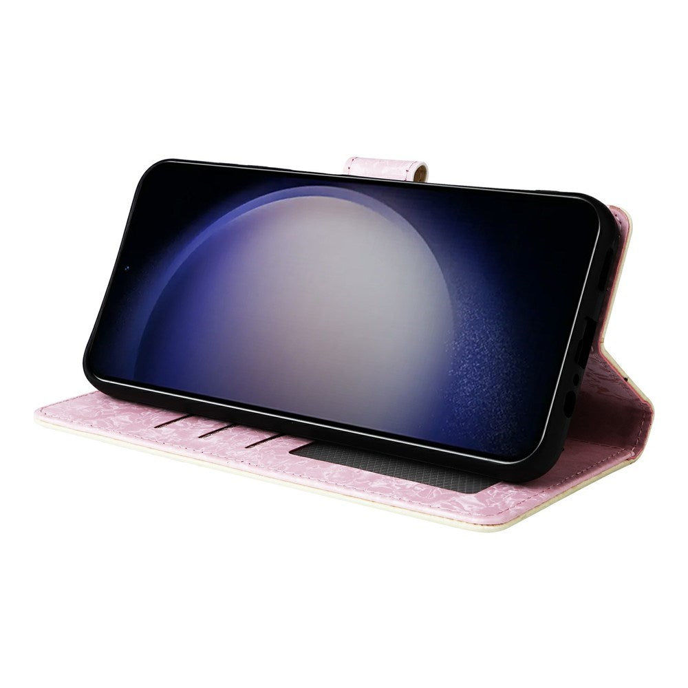 EIDERWOOD Samsung Galaxy S26 Kunstlæder Flip Cover - Blomster - Gul Marguerit