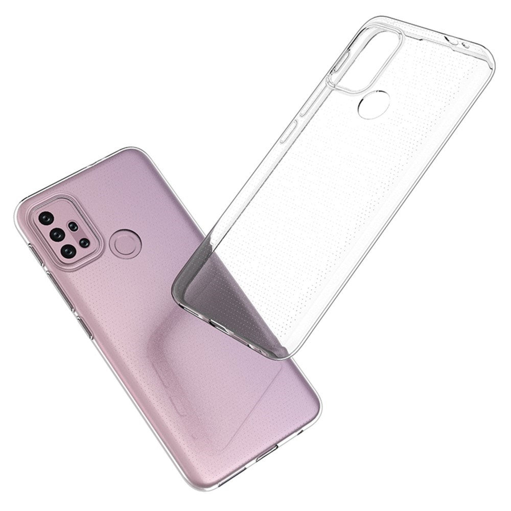 EIDERWOOD Motorola Moto G10 / G20 / G30 Fleksibel Plastik Bagside Cover - Gennemsigtig