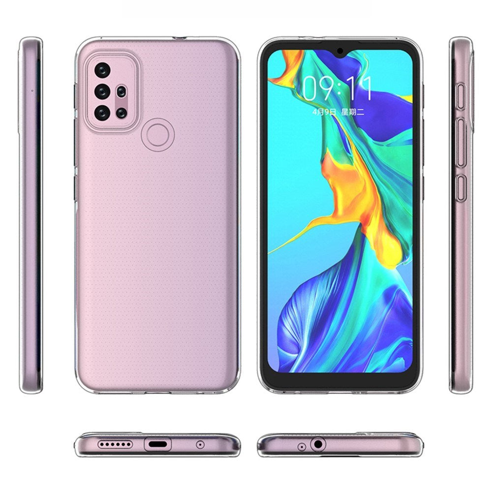 EIDERWOOD Motorola Moto G10 / G20 / G30 Fleksibel Plastik Bagside Cover - Gennemsigtig