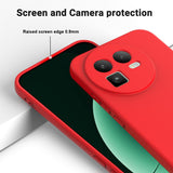 Realme GT 8 EIDERWOOD Silikone Bagside Cover m. Strop - Rød